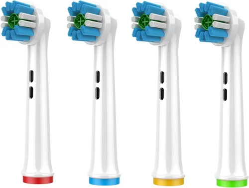 Vista 3 de Cabezales de cepillo de dientes para Oral B Braun, cabezales de cepillo de dientes eléctricos profesionales, cabezales de cepillo de limpieza