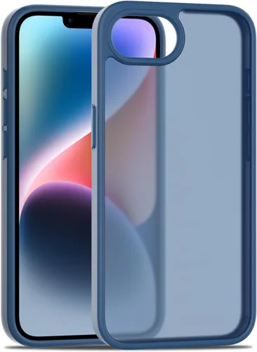Vista 39 de TENOC Funda para iPhone 6 y iPhone 6s, Funda negra con amortiguador protector antihuellas mate para 4.7 pulgadas