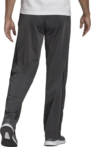 Vista 3 de adidas Essentials - Pantalones deportivos para hombre de 3 rayas con dobladillo abierto