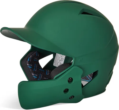 Vista 9 de Champro HX Gamer Plus - Casco de bateo con protector de mandíbula reversible