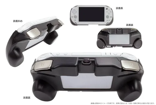Vista 3 de Psvita2000 L2r2button Load Grip Cover Black