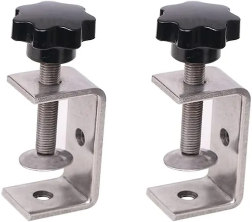 Vista 9 de Abrazadera en C de servicio pesado Abrazadera de tigre Abrazaderas de madera Abrazadera C de acero inoxidable para soldadura Carpenter Edificio