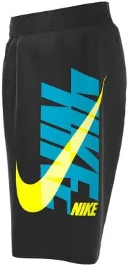 Vista 3 de Nike Traje de baño corto Shift Break de 7 pulgadas para niños, Negro