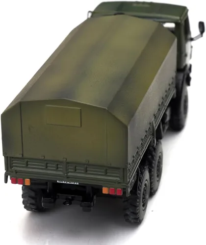 Vista 5 de Kamaz 4310 Camión de transporte verde (desgastado) Fuerzas terrestres ucranianas 1/72 Modelo fundido a presión por Legion LEG-12061LD