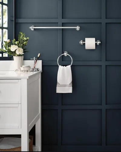 Vista 2 de Moen Y3108CH Caldwell Soporte de papel pivotante, cromo