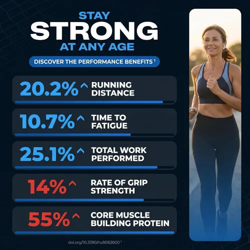 Vista 7 de Suplemento para la salud muscular, recuperación muscular, masa muscular y apoyo de fuerza para adultos mayores de 40 años, reduce la fatiga