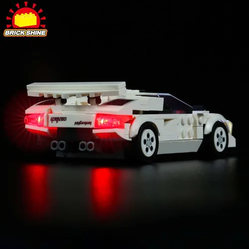 Vista 4 de Kit de luces para Lamborghini Countach 76908 (juego de modelos no incluidos) (clásico)