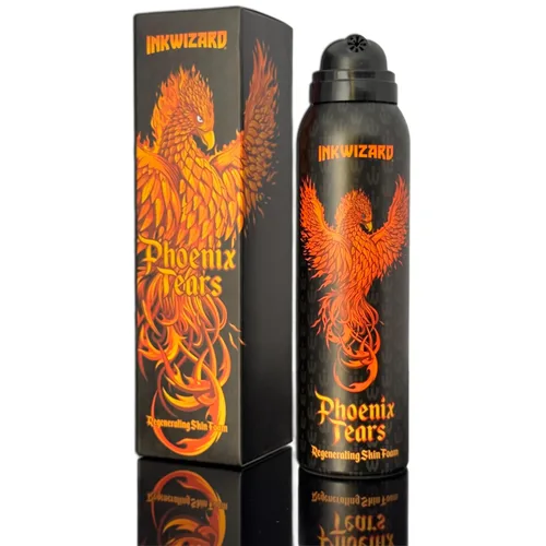 Vista 6 de Phoenix Tears - Crema para el cuidado posterior del tatuaje, curación de la piel y mejora del color, cuidado después del sol, crema para el cuidado