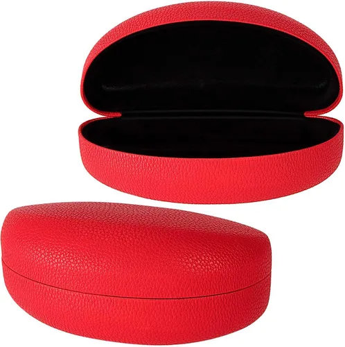 Vista 8 de Funda de cuero extra grande para gafas de sol y gafas de gran