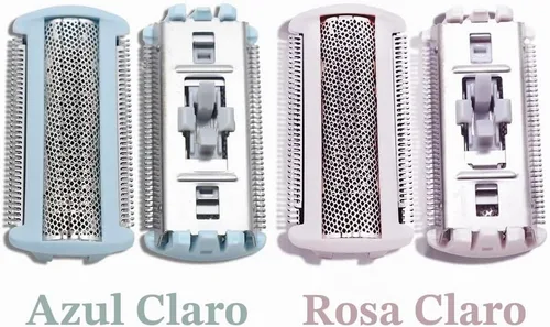 Vista 3 de Cabezal de repuesto BRL130 para afeitadora Philips SatinShave Advanced BRL140 Ladyshave - Lámina de repuesto para afeitadora y cortadora