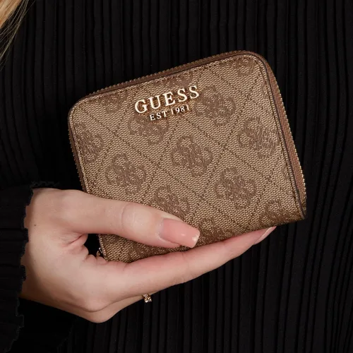 Vista 2 de GUESS Laurel - Cartera pequeña con cremallera