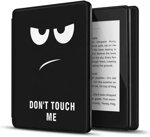 Vista 21 de TNP - Funda delgada para Kindle Paperwhite de 10ª generación, 2018 flor de Almond Blossom