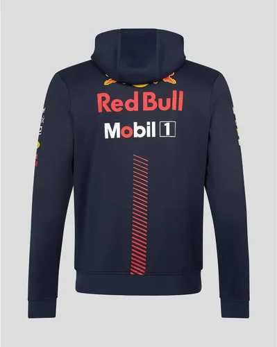 Vista 2 de Castore Red Bull Racing F1 Team 2023 - Sudadera con capucha y cremallera completa para hombre