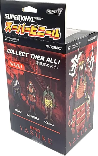 Vista 2 de Super7 Netflix Anime Yasuke Supervinyl Figura de acción (Natsumaru 6 pulgadas)