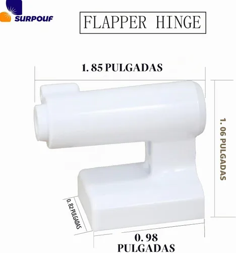 Vista 2 de DA61-08305A se adapta a la bisagra de puerta francesa Samsung