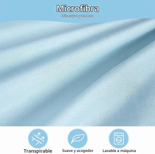 Vista 3 de TILLYOU Paquete de 2 fundas de almohada para niños pequeños con cierre de sobre, 13" x 18" de microfibra sedosa y suave, fundas de almohada de viaje