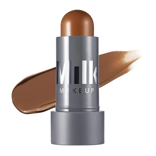 Vista 18 de Milk Makeup Crema mate bronceador multiusos en barra – Construible + mezclable Horneado - Bronce Medio