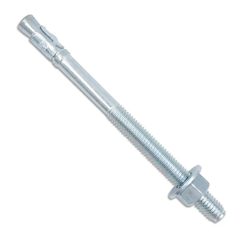 Vista 10 de Anclaje de cuña de 1/2" x 3-3/4", anclajes de hormigón chapados en zinc, sujetadores de pernos de expansión resistentes para ladrillos/bloques