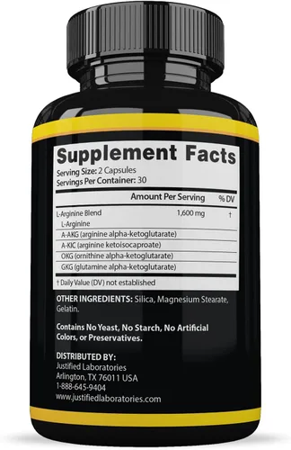 Vista 4 de Sizegenix Max 1600MG Advanced - Fórmula de salud para hombres 60 cápsulas