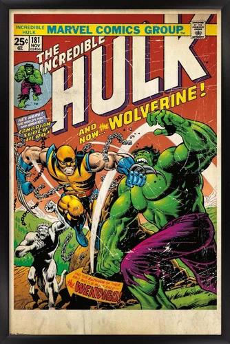 Vista 5 de 24x36 Marvel Comics Wolverine - Póster de pared con cubierta, 36 pulgadas de largo x 24 pulgadas de ancho, versión sin marco