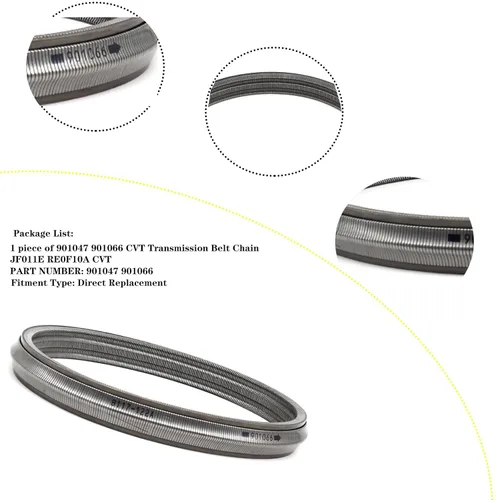Vista 3 de 901066 Correa de cadena de transmisión automática JF011E RE0F10A CVT Cinturón de cadena para Nissan Teana 2007-2012, X-Trail 2007-2011, Loulan