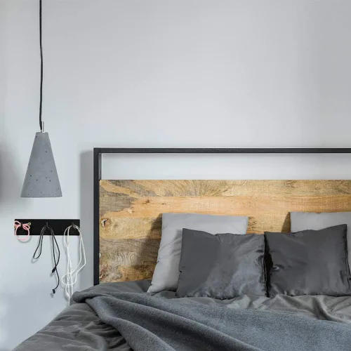 Vista 5 de Picowe Soporte para llaves decorativo de pared, ganchos adhesivos de acero inoxidable, organizador de llaves para pared, gancho para toallas