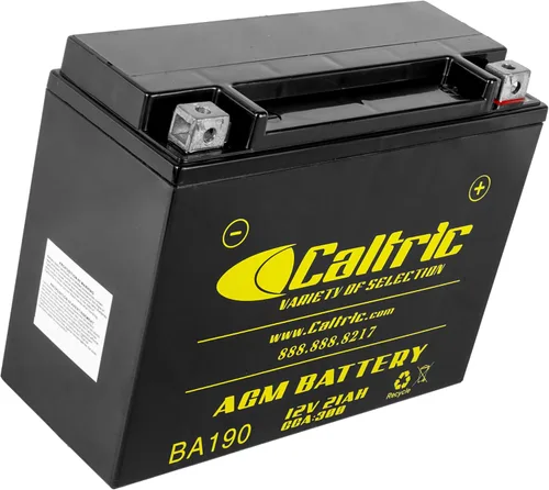 Vista 5 de Caltric Agm - Batería compatible con Arctic Cat Panther 660 Touring Trail 2006 2007