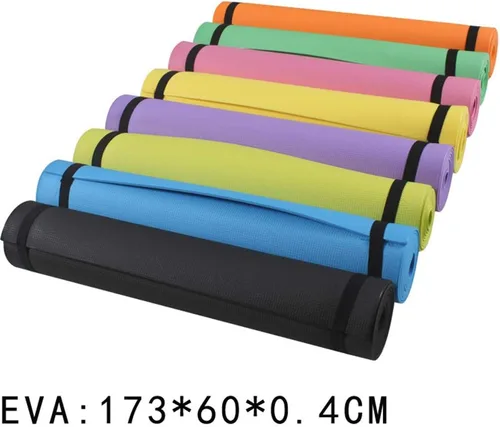 Vista 2 de Alfombrillas de yoga, 68.1 x 23.6 x 0.2 pulgadas, 0.157 in, EVA antideslizante, para gimnasio en casa, almohadillas de entrenamiento para interiores