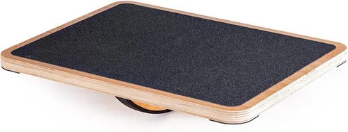 Vista 8 de StrongTek Wooden Balance Board, Basic Rocker or Advanced 360° Wobble Beginner-to-Advanced Options, Non-Slip Surface, Ankle Rehab, Physical