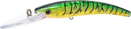 Vista 15 de Bill Lewis Pesca Lipless Realista Trolling Preciso Walleye Crankbait Lite con dos grandes Mustad Triple Grips BH Wonderbread en blanco
