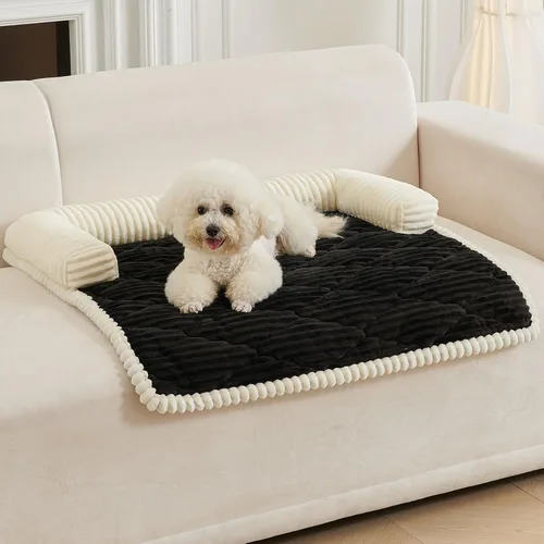 Vista 10 de HAOMAIJIA - Sofá para Perros Pequeños, Funda Antideslizante para Sofá de Mascotas Gruesa, Suave y Lavable, Protector de Sofá para Perros Todo