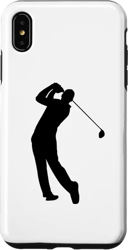 Vista 7 de iPhone 14 Golf Player Golfista con Golf Club Golf Sport Case