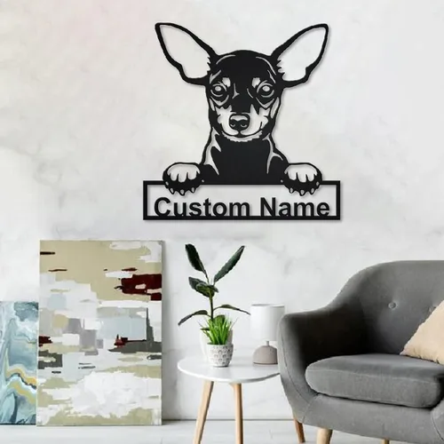 Vista 75 de Letrero de madera personalizado de perro Airedale Terrier Letrero de madera personalizado Airedale Terrier Airedale Terrier divertido Regalo