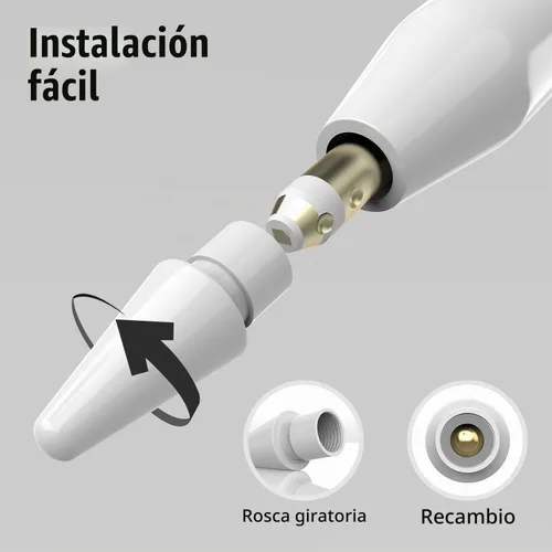 Vista 7 de Paquete de 2 fundas compatibles con Apple Pencil Pro 2024 y 2ª generación: accesorios de funda protectora para Apple Pen - Funda de silicona