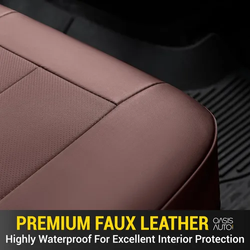 Vista 7 de OASIS AUTO Juego completo de fundas de asiento para Ram, compatibles con Ram 1500 (2009-2018) / Ram 2500 (2010-2018), fundas de asiento impermeables