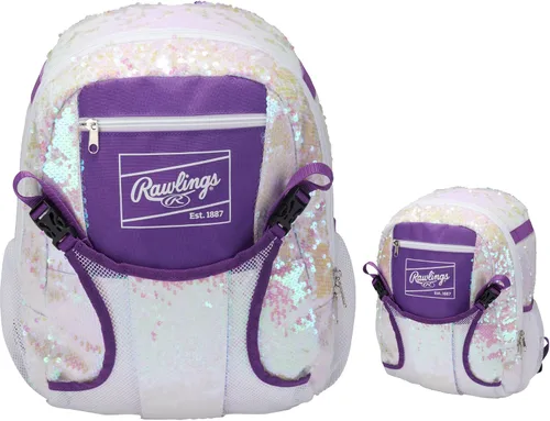 Vista 16 de Rawlings Remix Backpack Equipment Bag T-Ball & Youth Softball Multiple