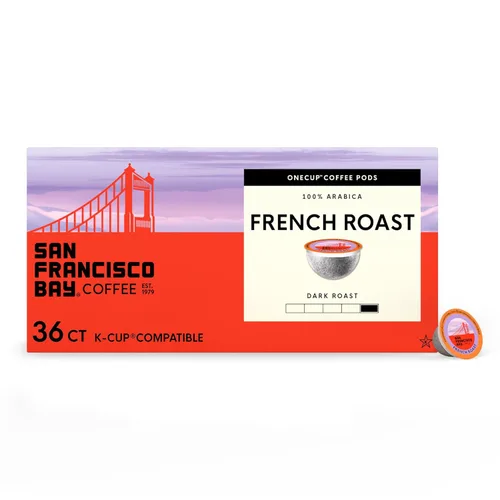 Vista 27 de SF Bay Coffee Organic Rainforest Blend, 12 unidades, Cápsulas de café compostables, tostado medio, compatible con K Cup incluyendo Keurig