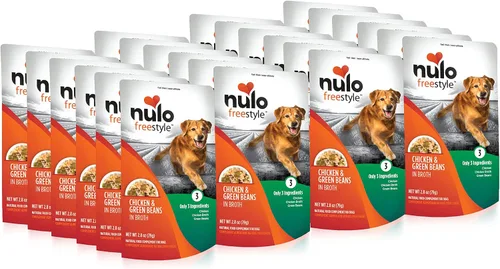 Vista 12 de Nulo Freestyle Carne de res, hígado de res y col rizada en caldo de carne real para perros, 2.8 onzas (paquete de 6)