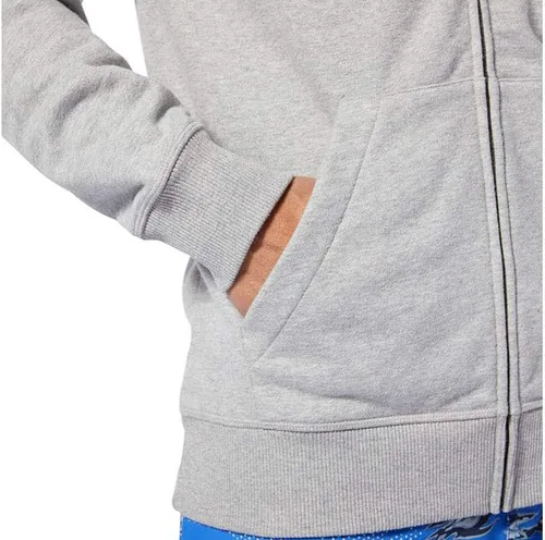 Vista 4 de Reebok Sudadera con capucha Crossfit con cremallera completa para hombre