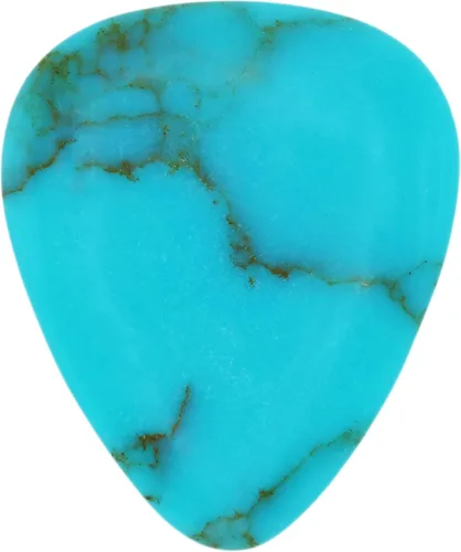 Vista 59 de Púa de Guitarra o Bajo de Piedra Amatista - Calibre Ultra Pesado de 3.0 mm - Forma 351 - Púa Exótica Artesanal de Gema Especial - 1 Paquete