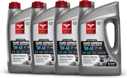 Vista 11 de Triax Floet Supreme ESP 5W-40 Ultimate Full Sintético - Fricción modificada - API CK-4 Aceite de motor diésel de alta resistencia con Moly