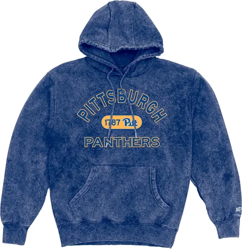 Vista 4 de Blue 84 NCAA - Sudadera con capucha unisex para adultos con licencia oficial de Mineral Wash