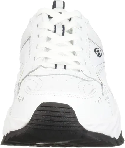 Vista 2 de Dr. Scholl's Shoes Zapatos deportivos y de entrenamiento con cordones de cuero Sebastian para hombre