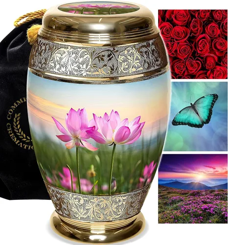 Vista 39 de Urnas de Cremación Conmemorativas para Cenizas Humanas de Adultas Femeninas - Urnas Personalizadas y Decorativas - Urnas Bellamente Hechas a Mano