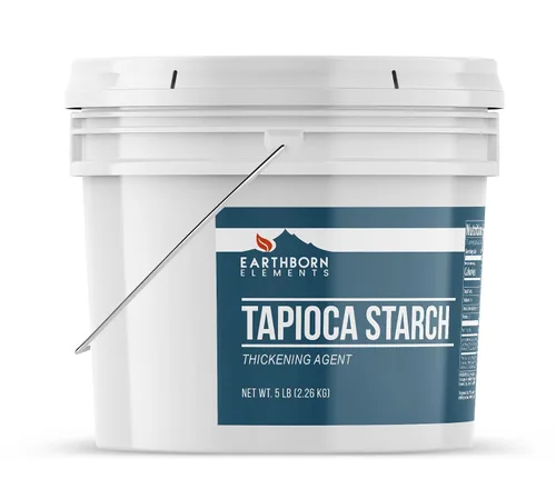 Vista 3 de Earthborn Elements Almidón de tapioca (1 galón), espesante para sopas, guisos y salsas