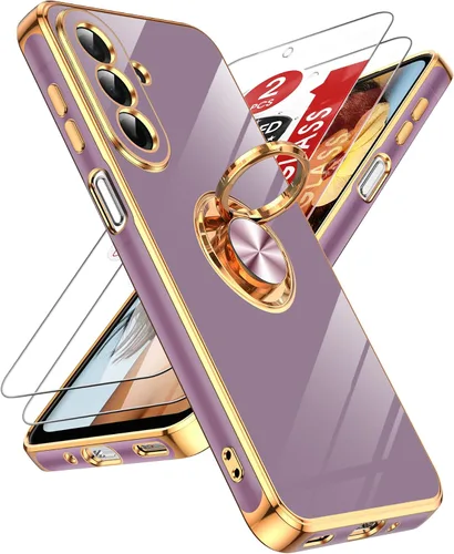 Vista 15 de LeYi Funda para iPhone XR: con Protector de Pantalla de Vidrio Templado [Paquete de 2] Soporte de Anillo Giratorio de 360°, Soporte Magnético