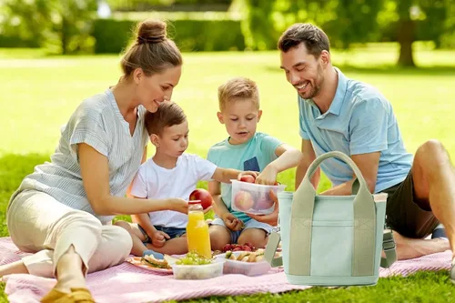 Vista 6 de SUNNY SHOP Bolsos cruzados para mujer, bolsa de lona con cremallera, organizador de bolsillos, bolsa de almuerzo para mujer, bolso pequeño de hombro