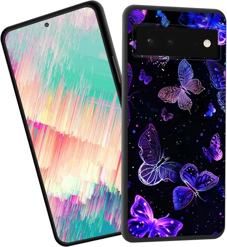 Vista 200 de Funda delgada para Google Pixel 4 XL, funda delgada de silicona de TPU suave a prueba de golpes para Google Pixel 4 XL, astronauta Galaxy