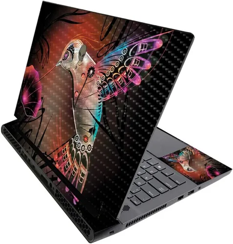 Vista 198 de MightySkins - Skin brillante con purpurina para Alienware M17 R3 (2020) y M17 R4 (2021) - Diversión de los años 90 Acabado duradero con purpurina