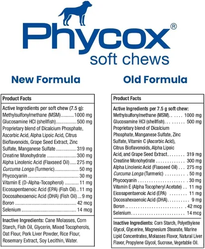 Vista 2 de Phycox Suplemento para articulaciones de perro masticables suaves, 120